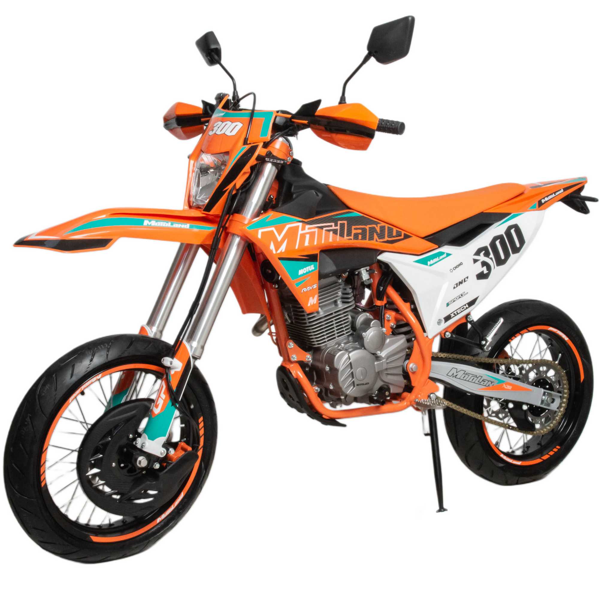 Мотоцикл Кросс Motoland SMX300 S4 (175FMM) 17/17 (мотард)  ПТС Мотоцикл Кросс Motoland SMX300 S4 (175FMM) 17/17 (мотард)  ПТС