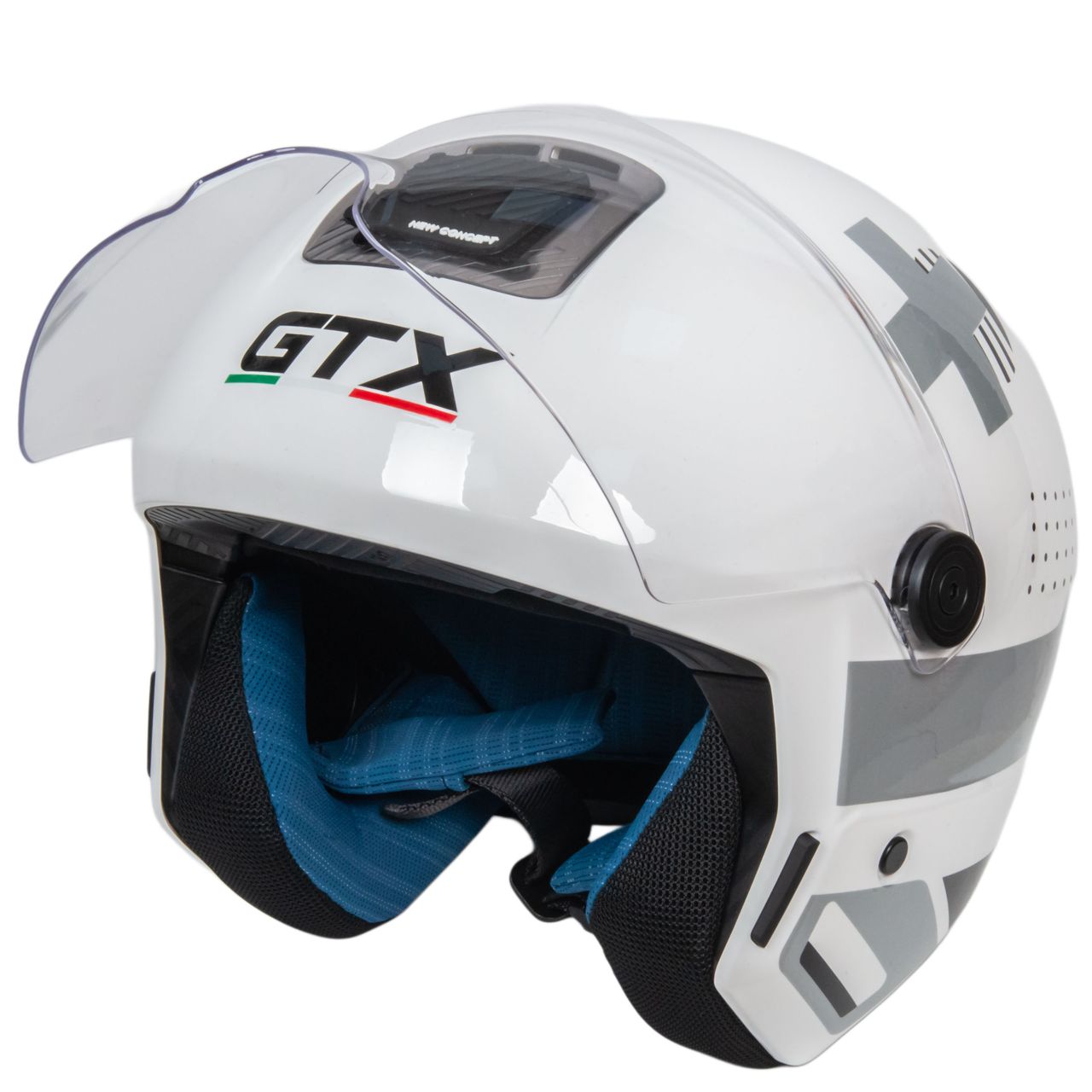 Шлем мото открытый GTX NE02 №3 (XL)