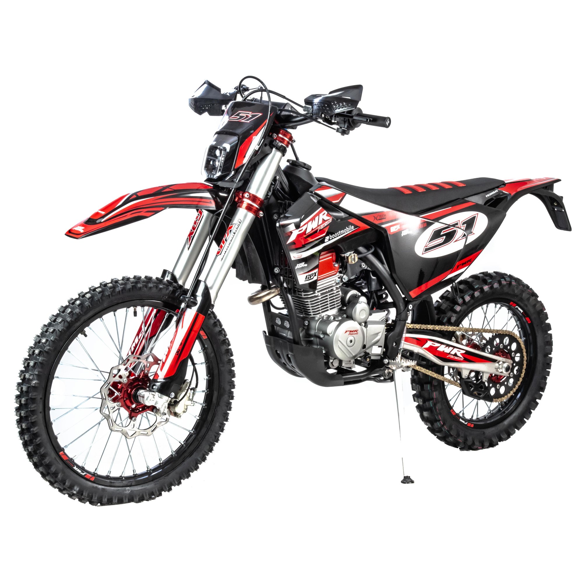 Мотоцикл Кросс PWR FS300 (PR5 4V) красный Мотоцикл Кросс PWR FS300 (PR5 4V) красный